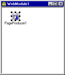 Web Module and PageProducer