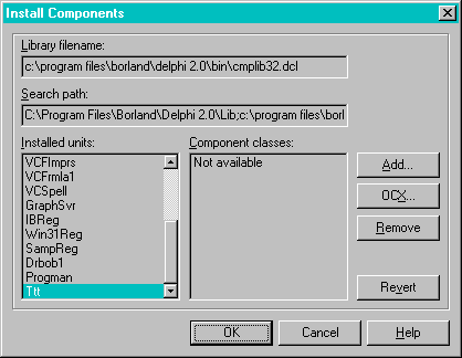Install Component