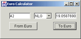Figure 6.
Final Euro Calculator